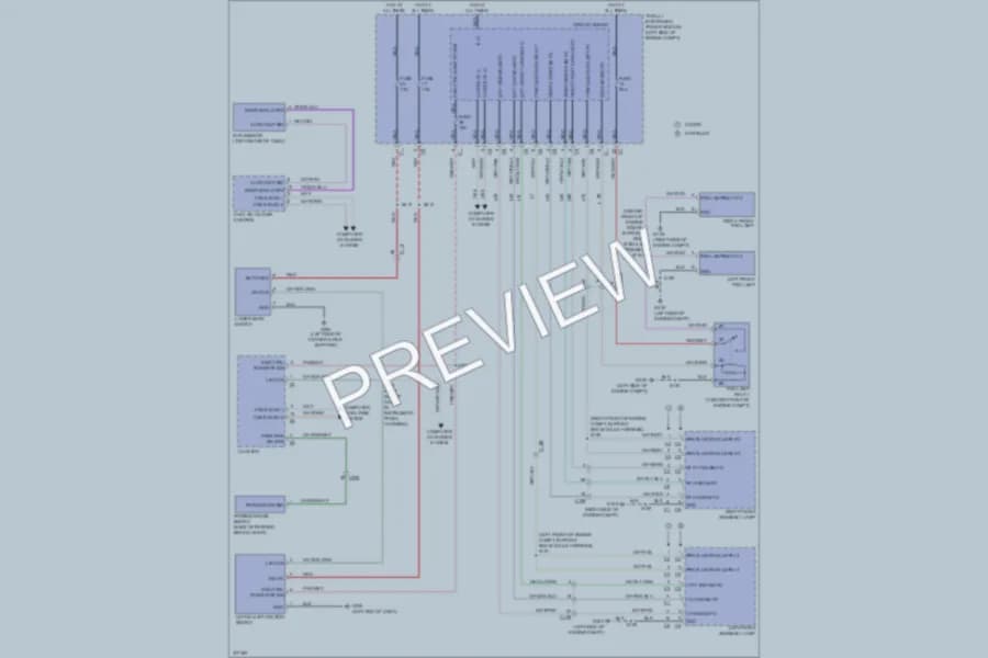 2011 Chrysler 200 Headlights wiring diagram preview