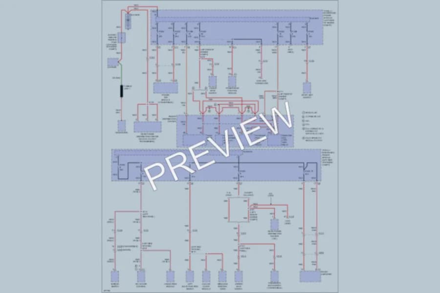 2011 Chrysler 200 Power Distribution wiring diagram preview