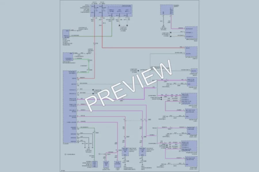 2011 Chrysler 200 Warning Systems wiring diagram preview