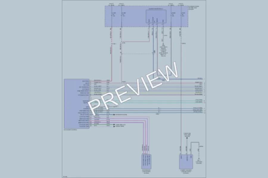 2011 Chrysler 300 Air Conditioning wiring diagram preview