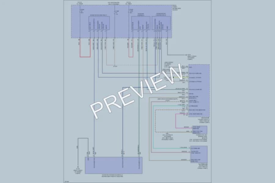 2011 Chrysler 300 Cooling Fan wiring diagram preview