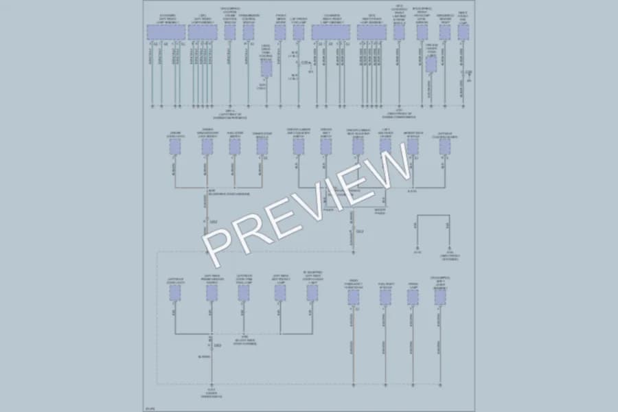 2011 Chrysler 300 Ground Distribution wiring diagram preview
