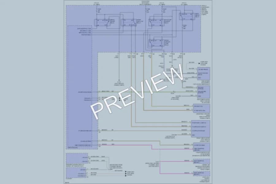 2011 Chrysler TownCountry Wiper Washer wiring diagram preview
