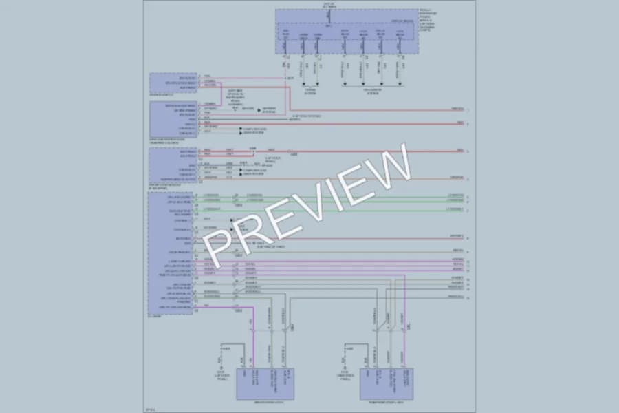 2011 Dodge Avenger Anti Theft wiring diagram preview