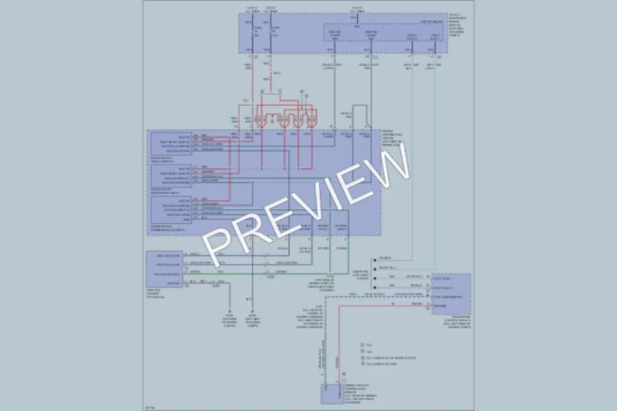2011 Dodge Avenger Cooling Fan wiring diagram preview