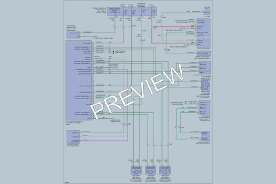 2011 Dodge Durango Anti Lock Brakes wiring diagram preview