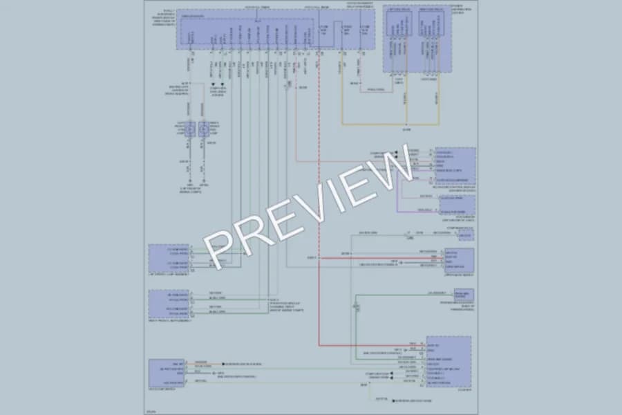 2011 Dodge Durango Headlights wiring diagram preview
