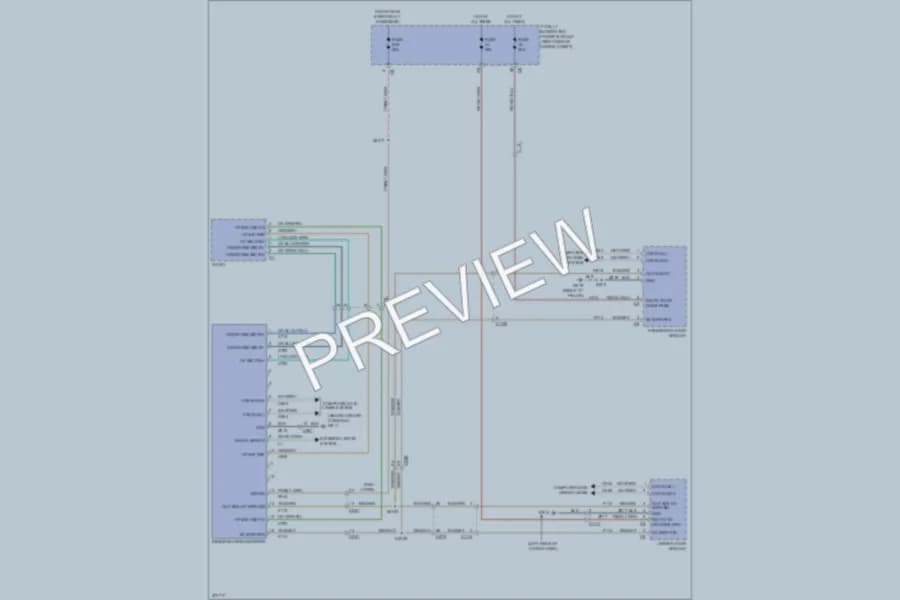 2011 Dodge Durango Power Mirrors wiring diagram preview