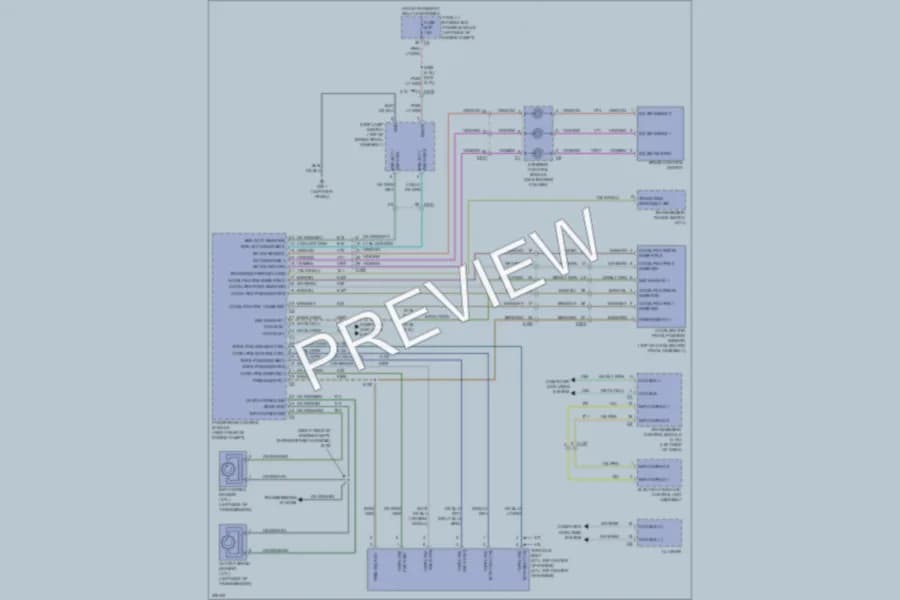 2011 Dodge Nitro Cruise Control wiring diagram preview