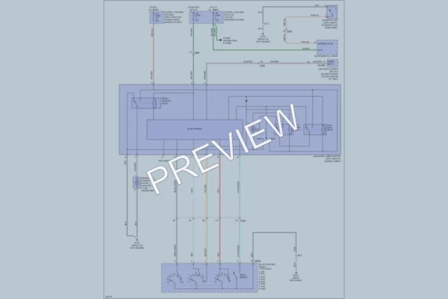 2011 Ford CrownVictoria Wiper Washer wiring diagram preview