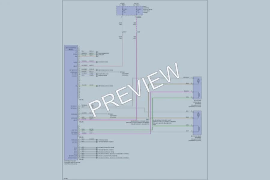2011 Ford Edge Electronic Power Steering wiring diagram preview