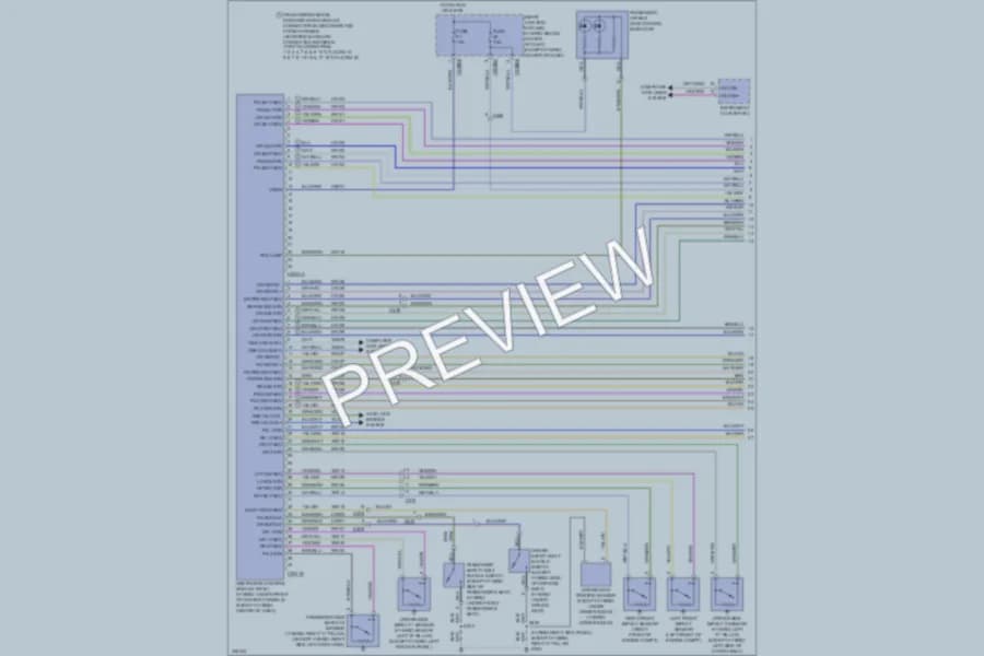 2011 Ford Escape Supplemental Restraints wiring diagram preview