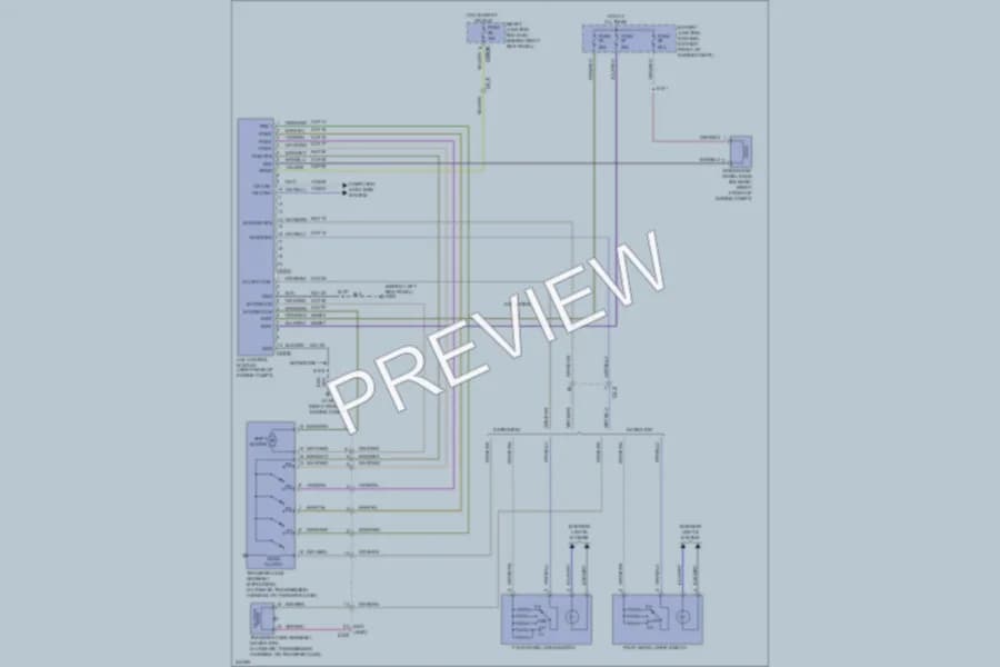 2011 Ford Expedition Transmission wiring diagram preview