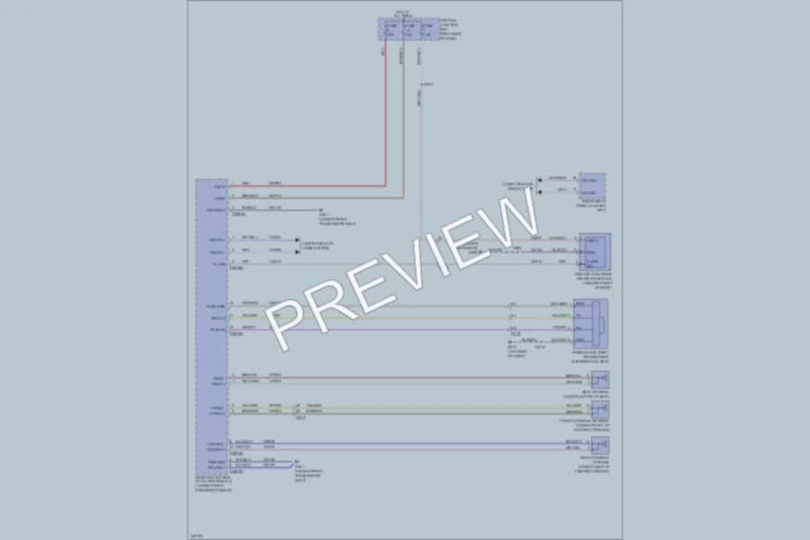 2011 Ford Fiesta Anti Theft wiring diagram preview