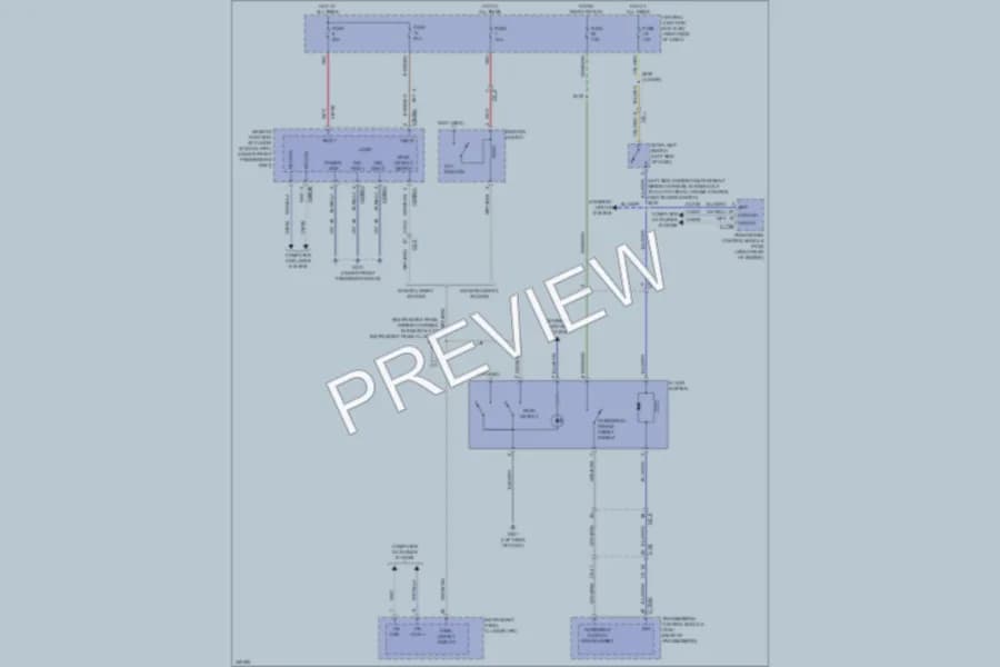 2011 Ford Fiesta Shift Interlock wiring diagram preview