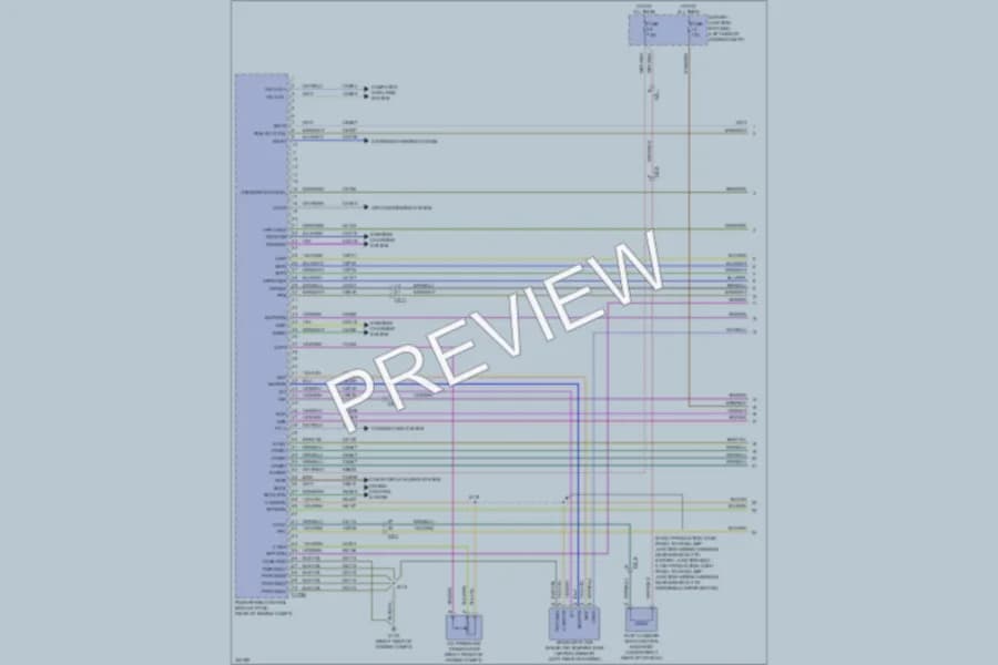 2011 Ford Flex Engine Performance wiring diagram preview