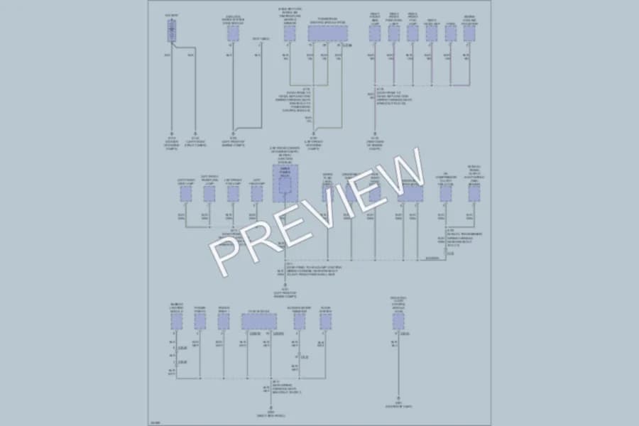 2011 Ford Focus Ground Distribution wiring diagram preview