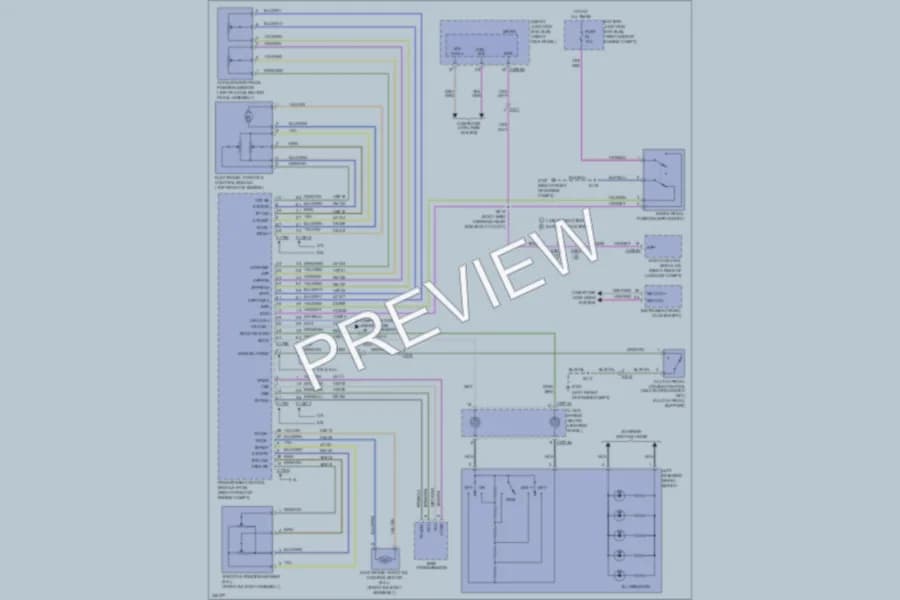 2011 Ford Mustang Cruise Control wiring diagram preview
