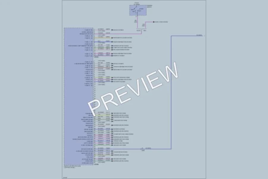 2011 Ford Taurus Body Control Modules wiring diagram preview