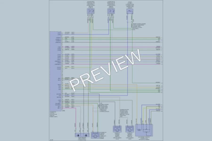 2011 Ford Taurus Engine Performance wiring diagram preview