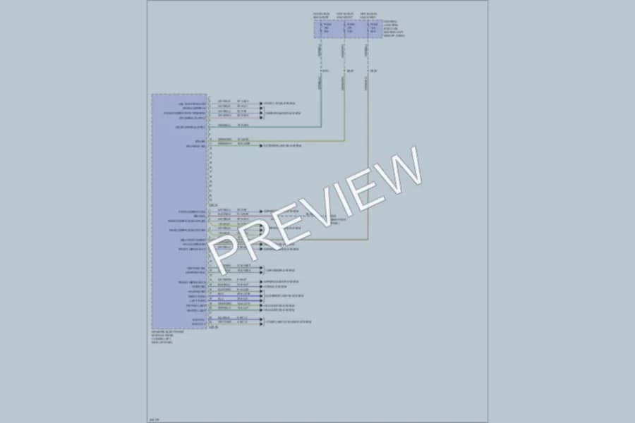 2011 Ford TransitConnect Body Control Modules wiring diagram preview