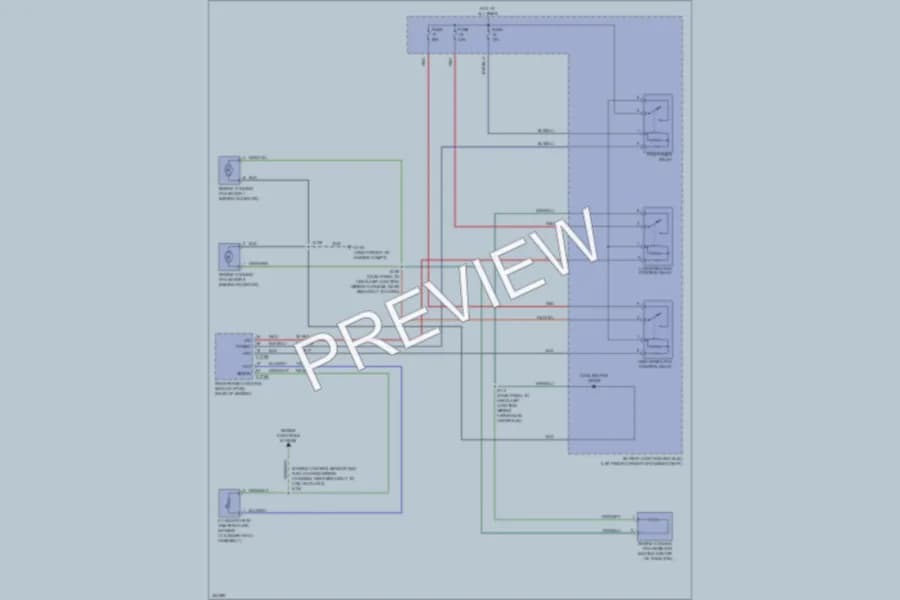 2011 Ford TransitConnect Cooling Fan wiring diagram preview