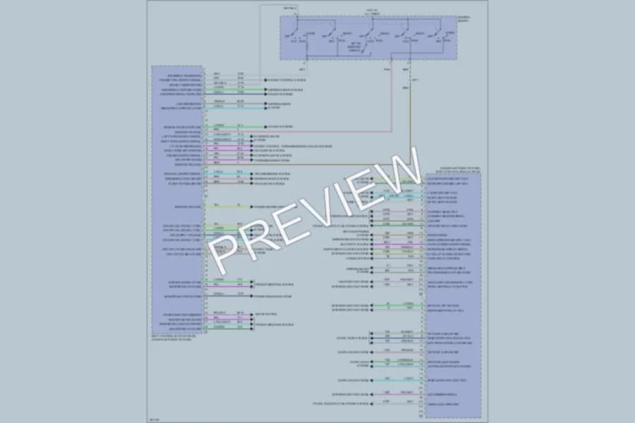 2011 GMC Acadia Body Control Modules wiring diagram preview