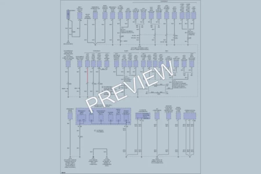 2011 GMC Acadia Ground Distribution wiring diagram preview
