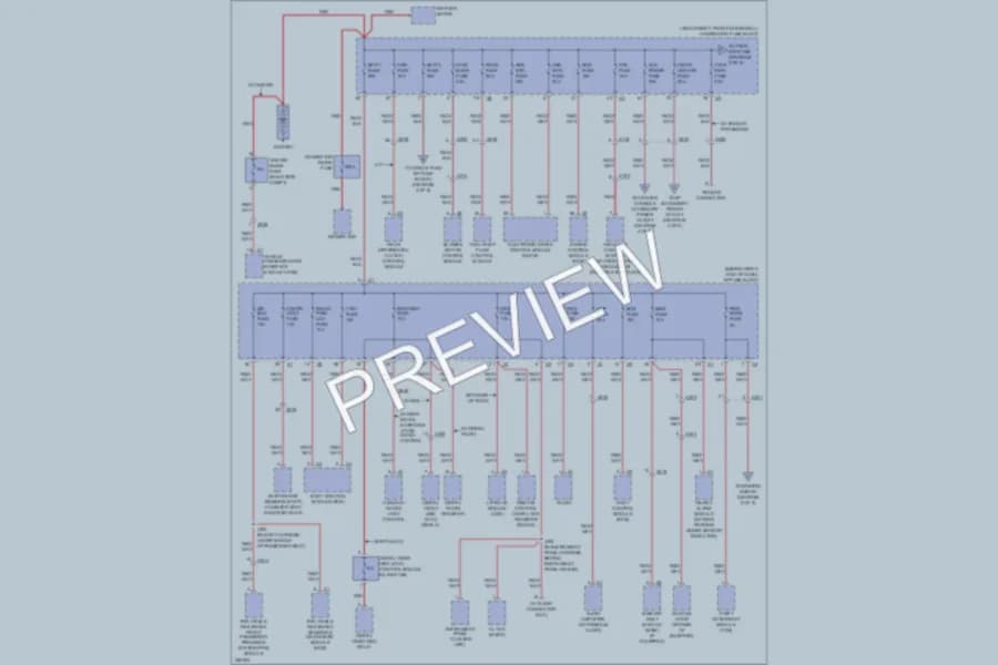 2011 GMC Acadia Power Distribution wiring diagram preview