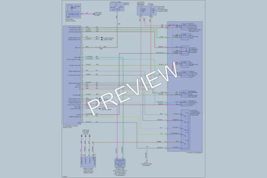 2011 GMC Canyon Transmission wiring diagram preview