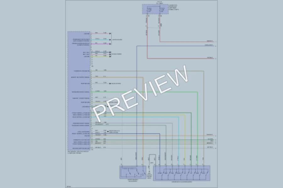 2011 GMC Terrain Memory Systems wiring diagram preview