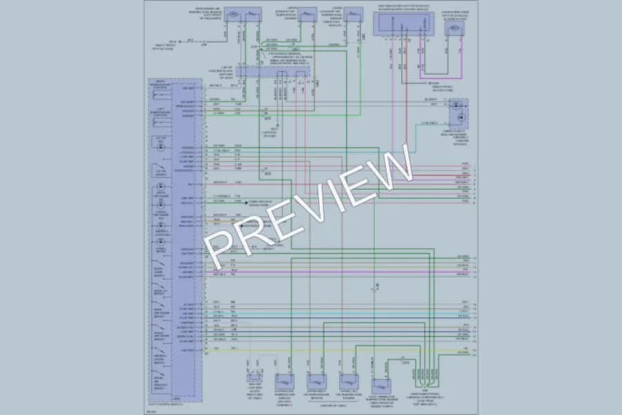 2011 GMC Yukon Air Conditioning wiring diagram preview