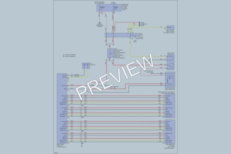 2011 GMC Yukon Radio wiring diagram preview