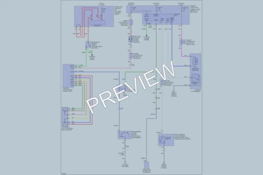 2011 Honda Accord Shift Interlock wiring diagram preview