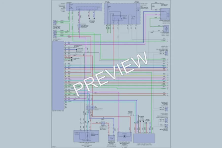2011 Honda AccordCrosstour Air Conditioning wiring diagram preview