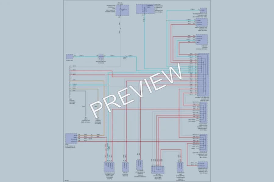 2011 Honda AccordCrosstour Computer Data Lines wiring diagram preview