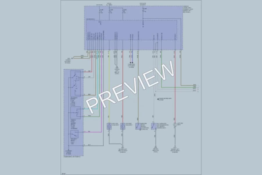 2011 Honda AccordCrosstour Headlights wiring diagram preview