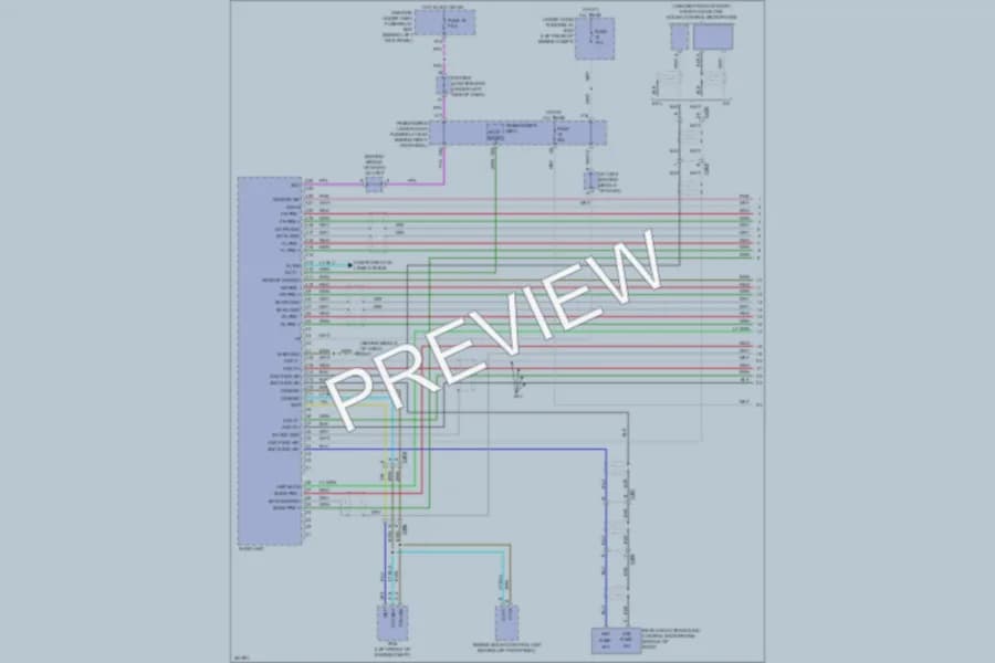 2011 Honda AccordCrosstour Radio wiring diagram preview