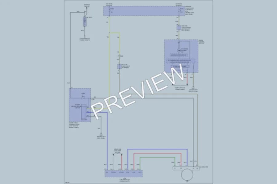 2011 Honda AccordCrosstour Starting Charging wiring diagram preview