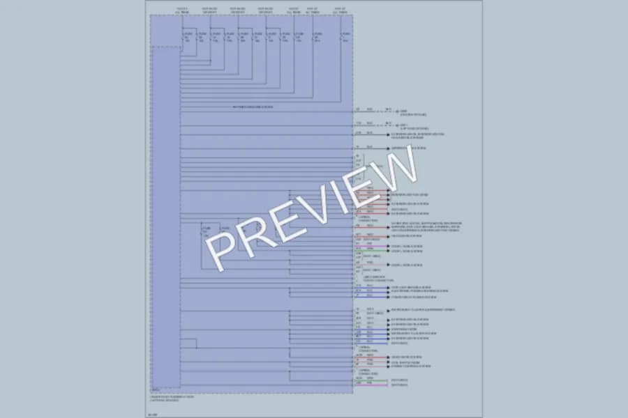 2011 Honda CRZ Body Control Modules wiring diagram preview