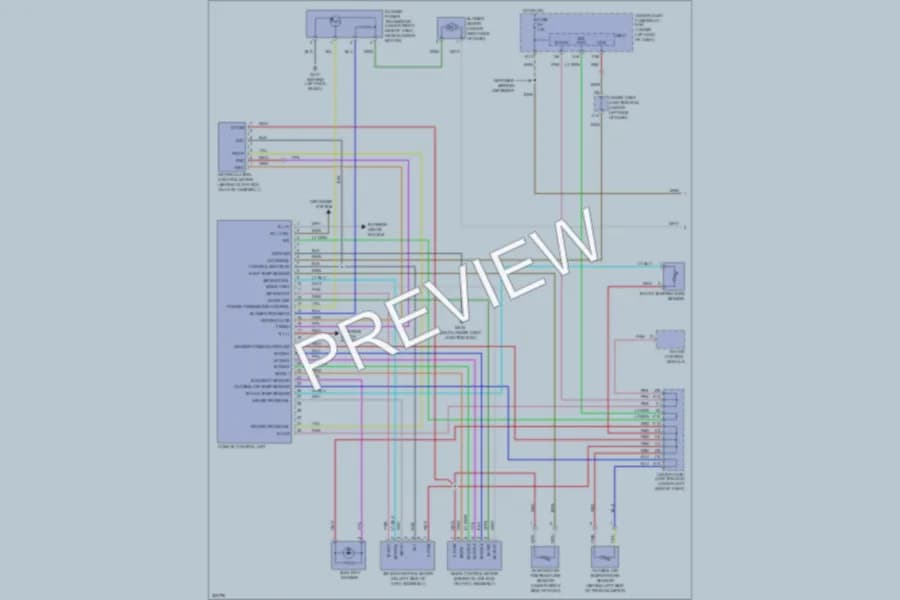2011 Honda Civic Air Conditioning wiring diagram preview