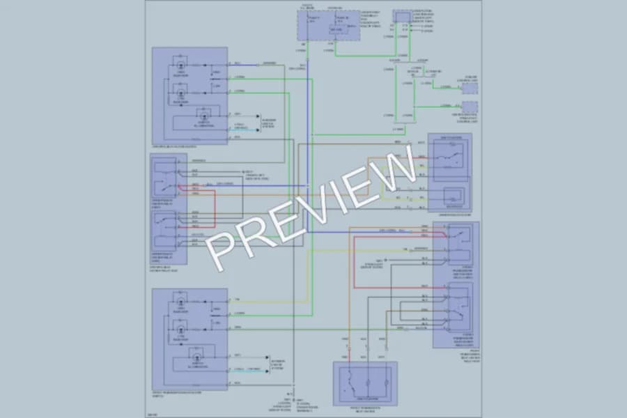 2011 Honda Civic Power Seats wiring diagram preview
