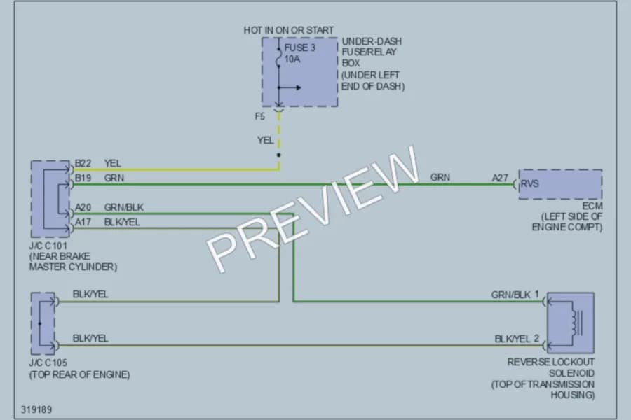 2011 Honda Civic Shift Interlock wiring diagram preview