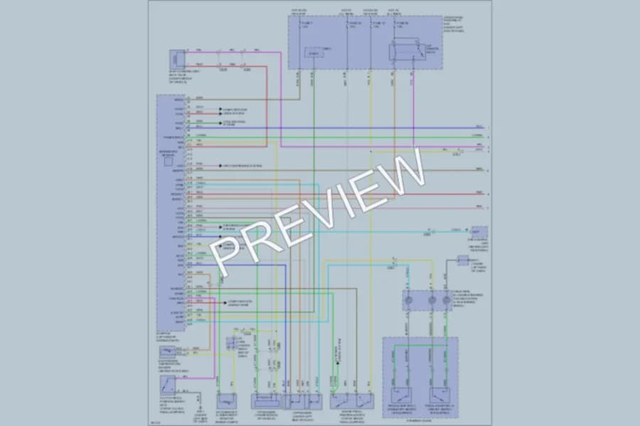 2011 Honda Fit Engine Performance wiring diagram preview