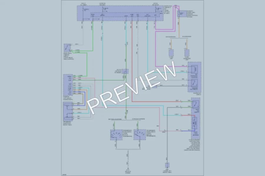 2011 Honda Fit Shift Interlock wiring diagram preview