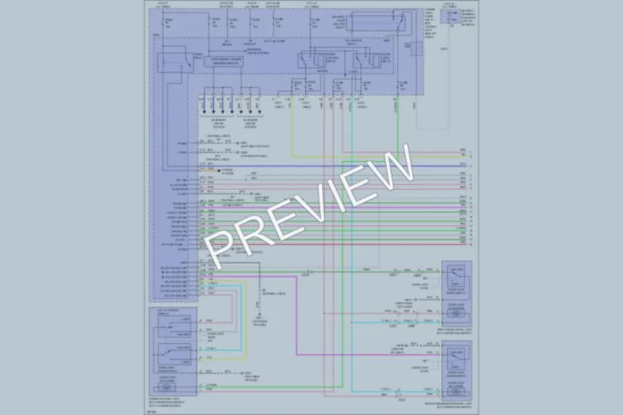 2011 Honda Insight Anti Theft wiring diagram preview