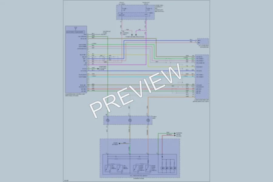 2011 Honda Insight Navigation wiring diagram preview
