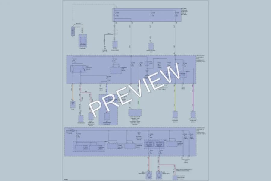 2011 Honda Insight Power Distribution wiring diagram preview