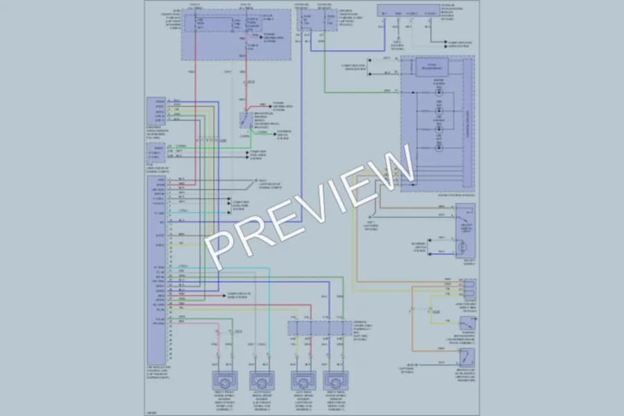 2011 Honda Odyssey Anti Lock Brakes wiring diagram preview