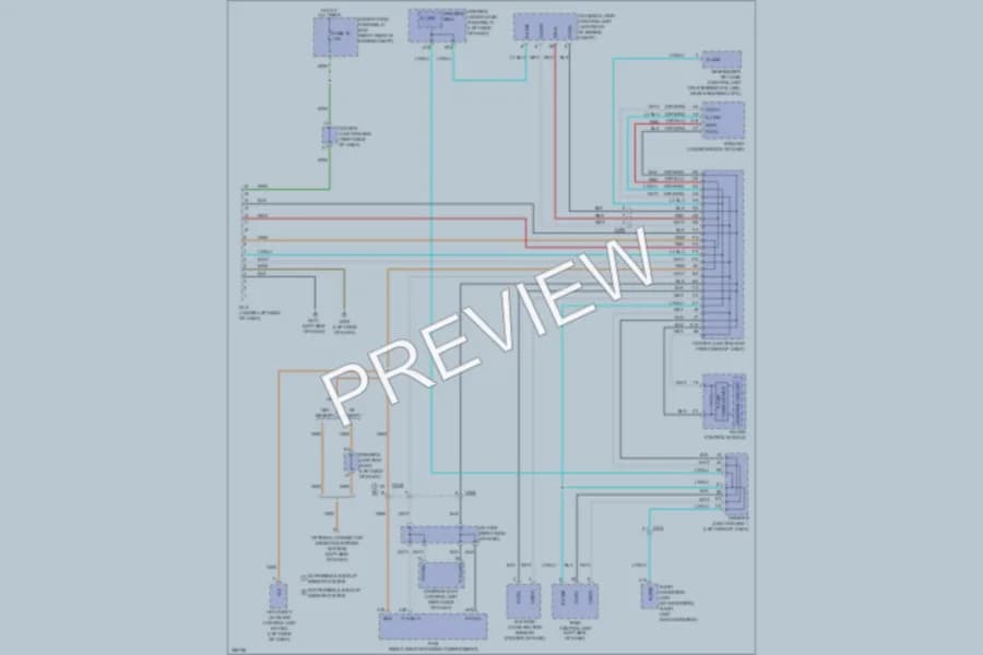 2011 Honda Odyssey Computer Data Lines wiring diagram preview